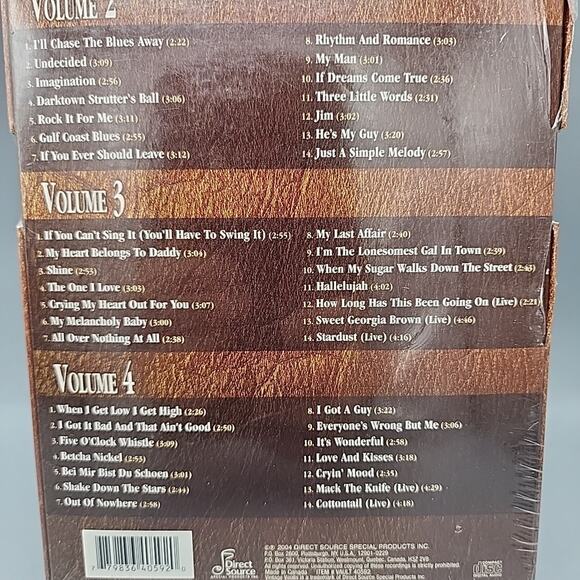 Ella Fitzgerald Vintage Vaults 4 CD Set 56 Songs Swing Bebop Jazz Blues New - Picture 4 of 8